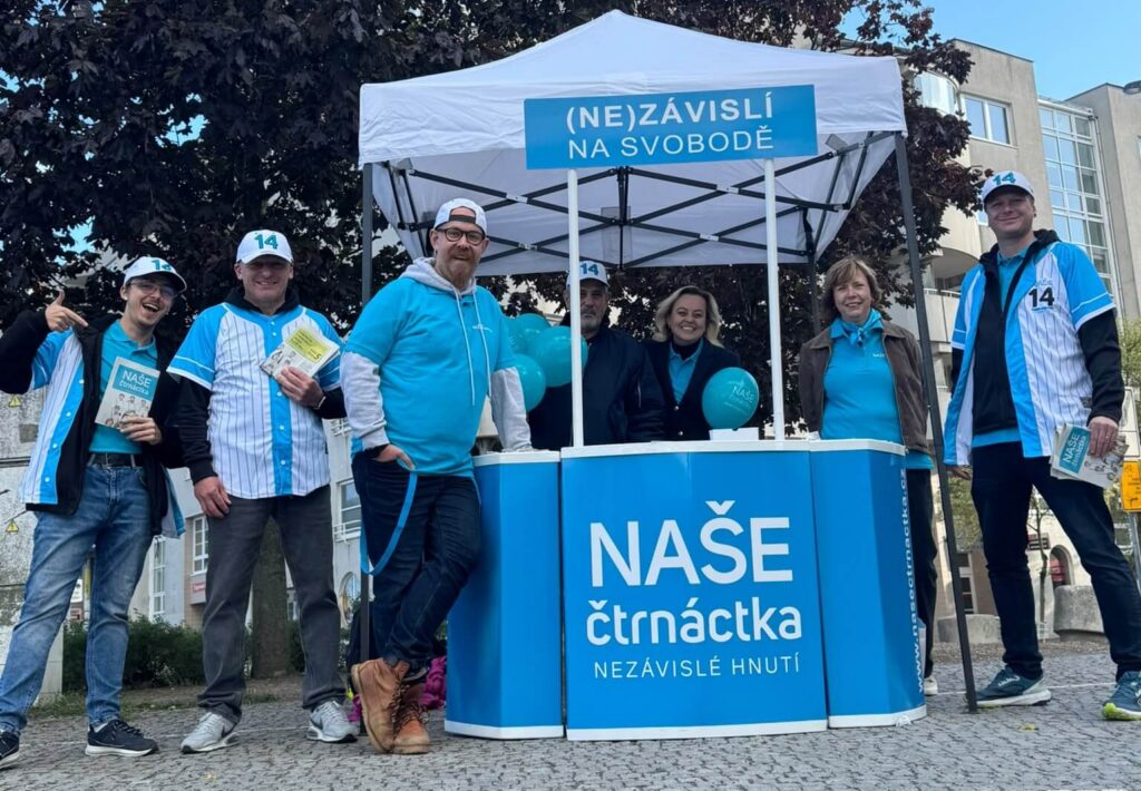Stánek NAŠE Čtrnáctka - Černý Most